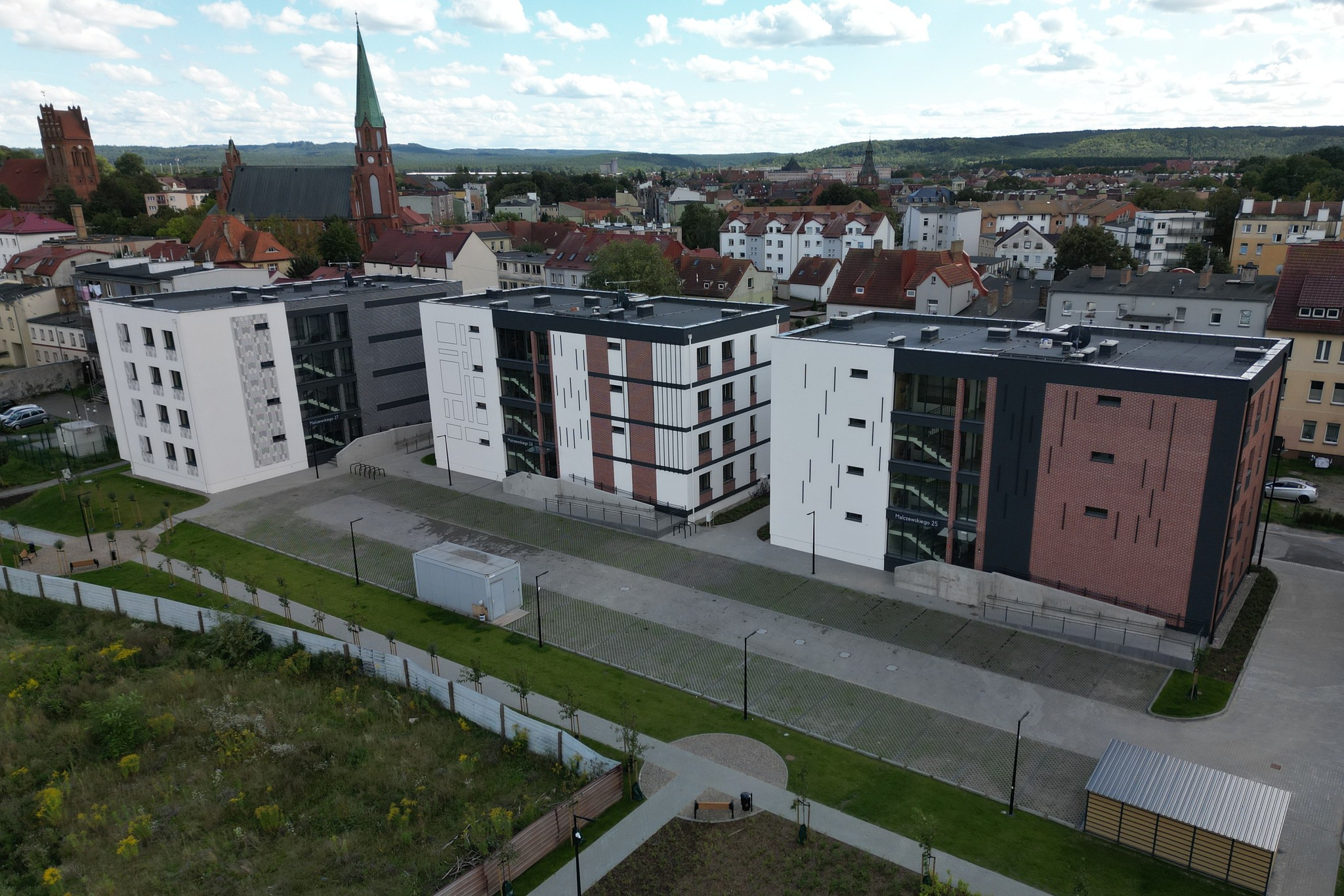 PVC window installation in municipal housing at ul. Malczewskiego - Lębork